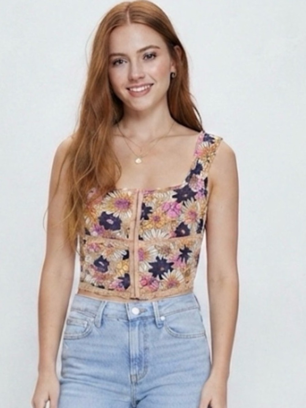 Forever 21 Floral Tank Top 👚